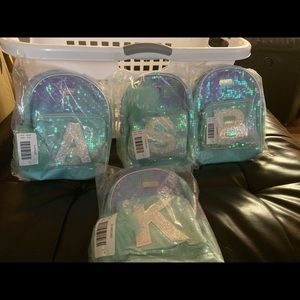NIB Justice Initial mini bags. B,S (K,A sold )
